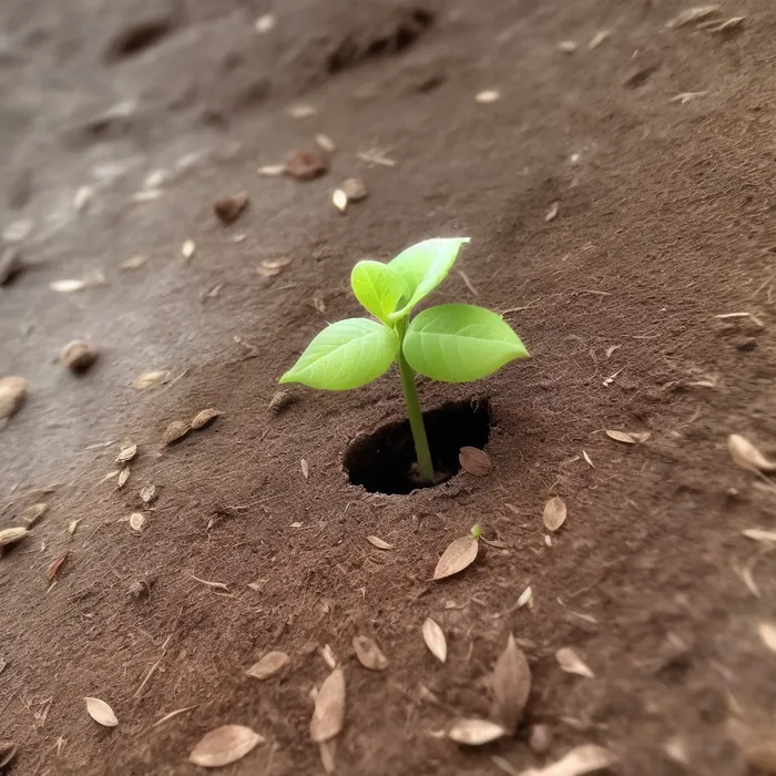 发芽植物苗