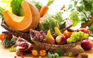 新鲜水果元素装饰图