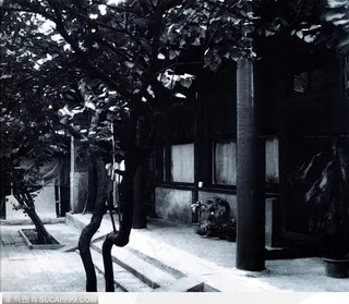 北京印象-经典的四合院景物