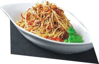 0911LCS-553腊八豆拌香干