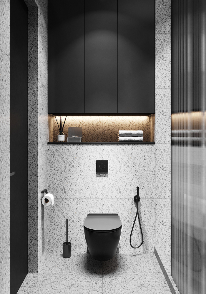 浴室现代简约风格特写场景近景(18)