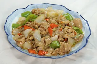 9溜肥肠 东北饺子园