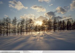 美丽天空-蓝天下的晨曦