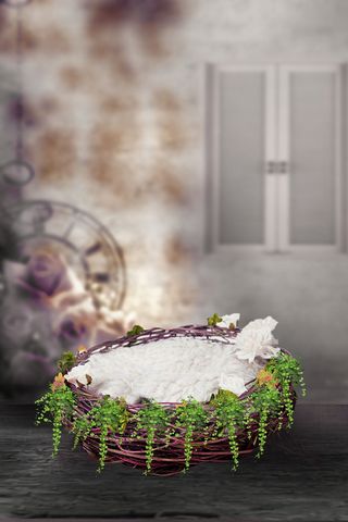 梦幻儿童照相萌宝背景