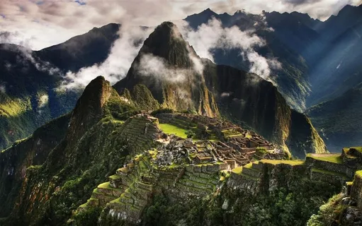 印加帝国古城遗址风景图片 印加帝国古城遗址风景图片