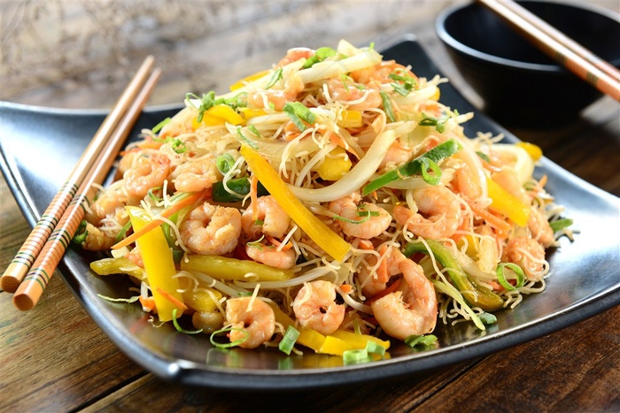 美味虾仁米粉