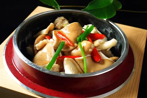 煲类火锅川菜特色菜石锅猪肚菌
