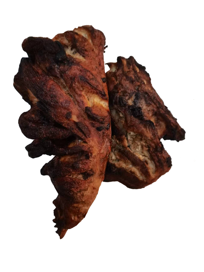 空气炸锅无油原味烤兔腿免抠摄影素材