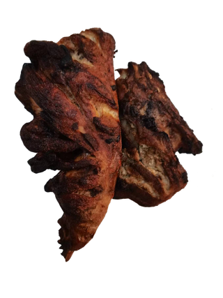 空气炸锅无油原味烤兔腿免抠摄影素材