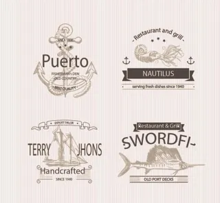 免抠海鲜餐厅标