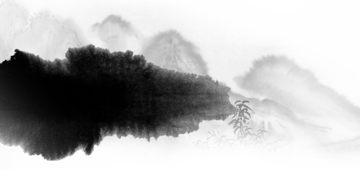 山水画素材中国风水墨画素材元素中国画