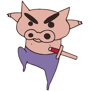 蜡笔小新可爱人物免扣素材