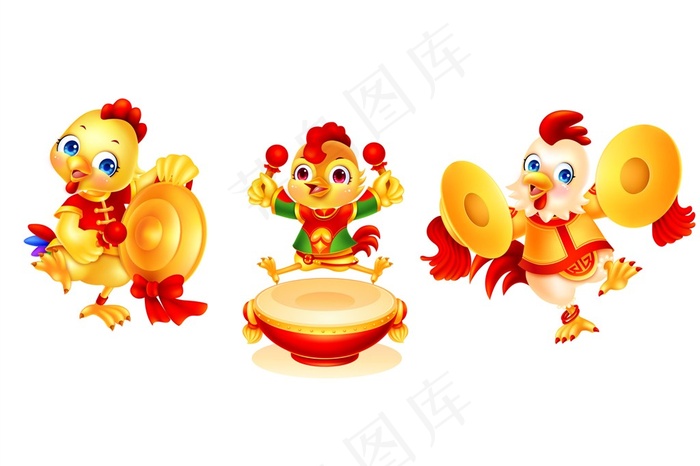 春节十二生肖之鸡