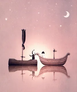 韩国粉色插画卡通图片