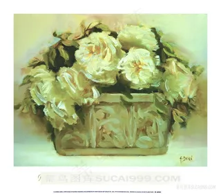 唯美花卉时尚高清插画