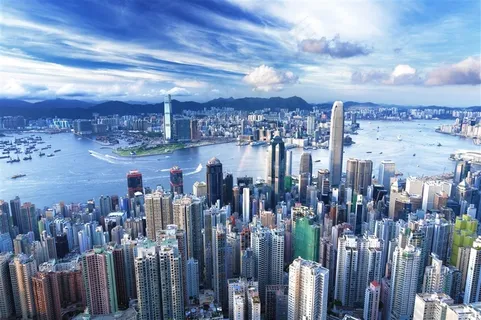 上海城市建筑风景画 上海城市建筑风景画