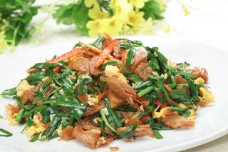 韭菜鸡蛋炒烧饼12元