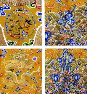 服饰龙纹图案设计素材