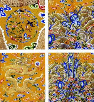 服饰龙纹图案设计素材