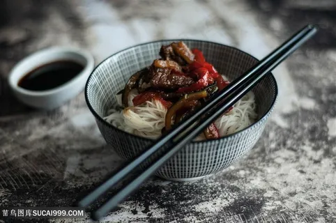 面条美食特写高清图片