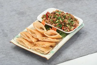 口袋肉沫烧海肠 (1)