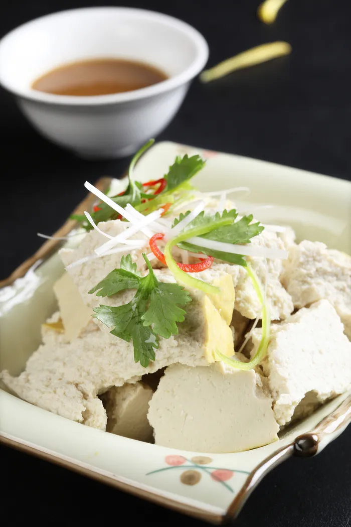 L01095蘸汁老豆腐