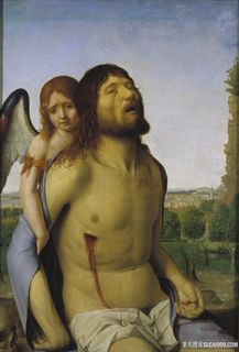 男人天使油画装饰画 男人天使油画装饰画