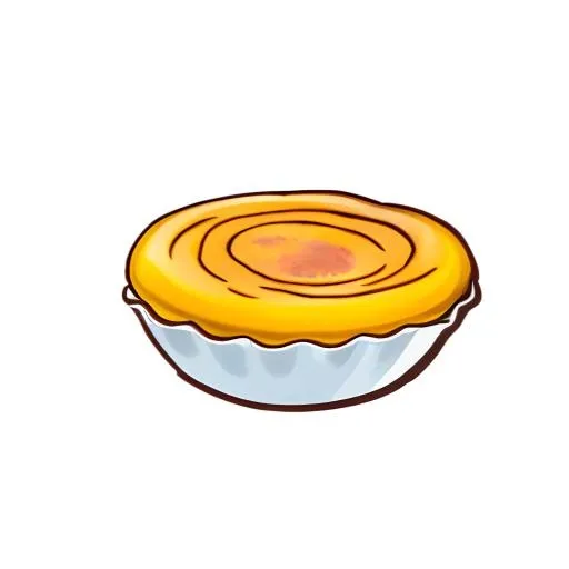 蛋挞蛋糕免抠(2048x2048)