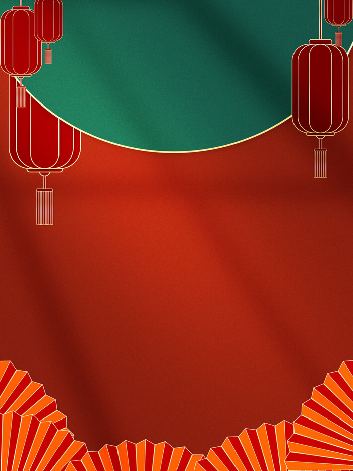 中式古典国潮来袭海报展板宣传背景图PSD设计PS模板素材