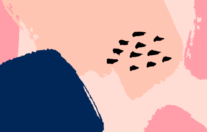 彩条时尚质感卡片样机