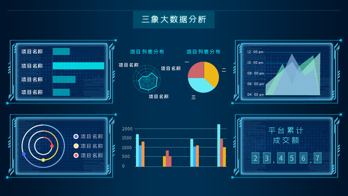 数据可视化psd模版下载psd模版下载