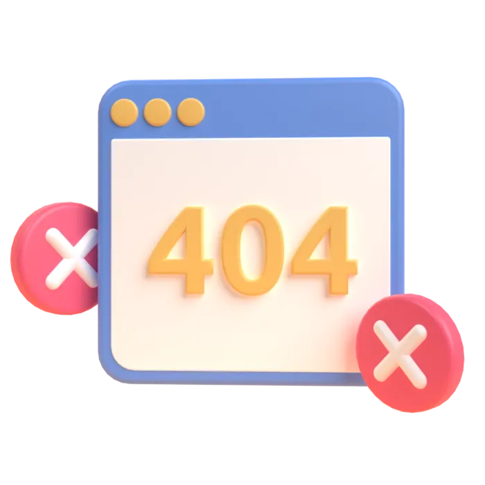 404缺省图标3Dpng素材