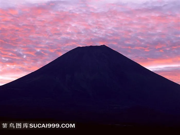 富士山自然美景素材