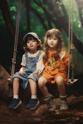 趣味户外野外玩耍背景