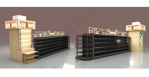 杭州特产包柱效果图成列