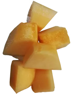 哈密瓜果切免抠摄影元素素材