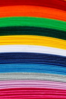 彩色堆叠纸张图片素材