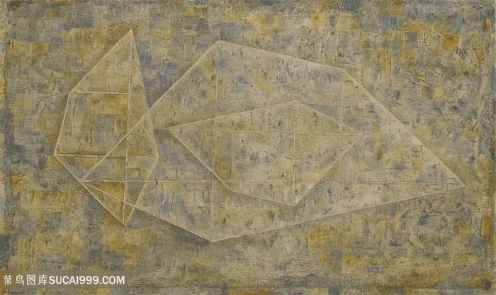 保罗克利时尚艺术水彩挂画