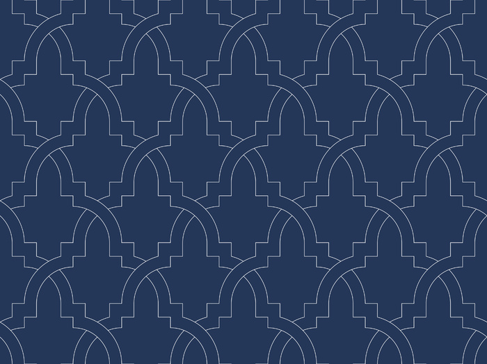 古典线条底纹蓝色设计背景