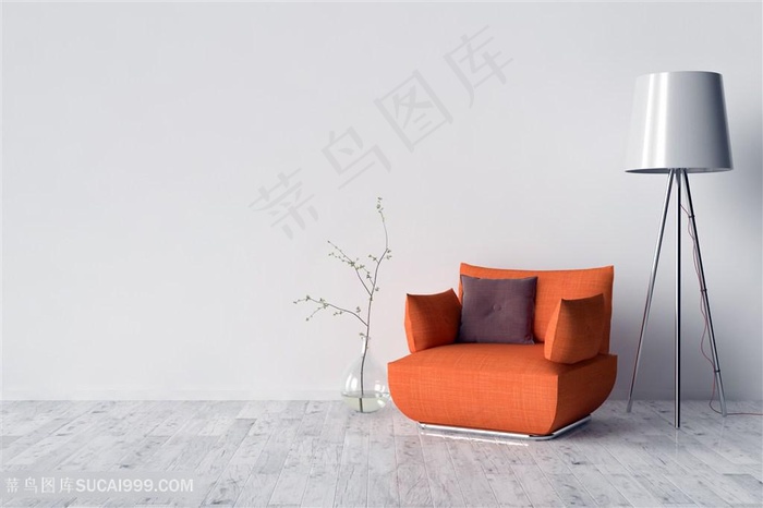时尚沙发软装效果图高清