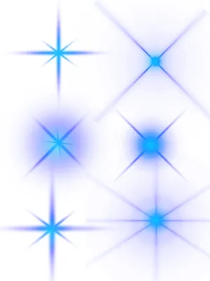 蓝色光效炫丽光效