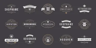 设计勋章标志素材