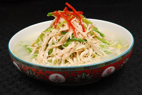 CXC01715鸡丝煮千张 CXC01715鸡丝煮千张