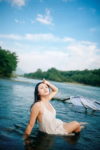 摄影图片人物美女模特照片