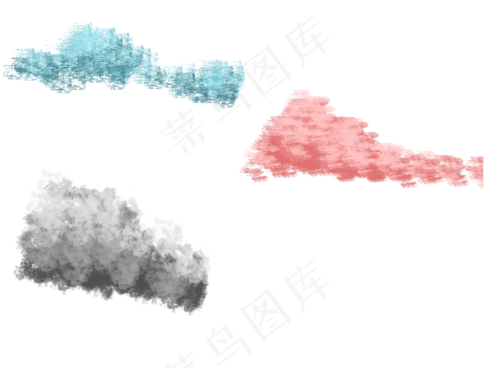 云插画素材