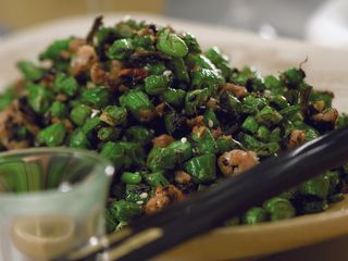 CXC00974干煸榄菜豆角18元例