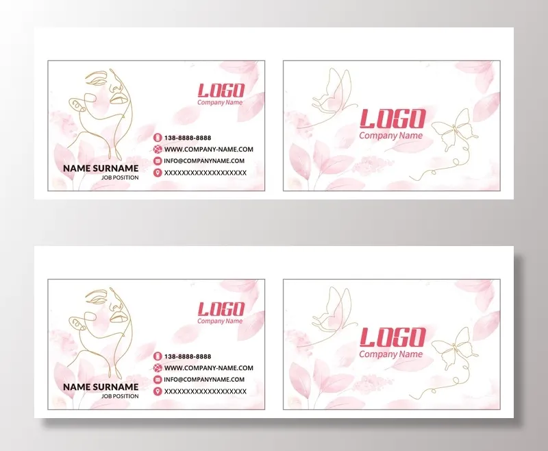 名片模板高档名片公司名片商务名片ai矢量模版下载