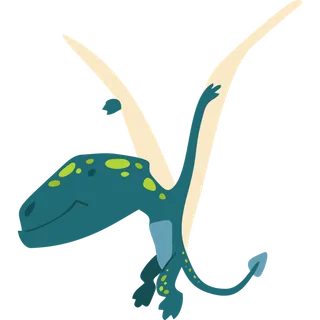 卡通恐龙生日宝宝宴派对素材恐龙派对免扣素材