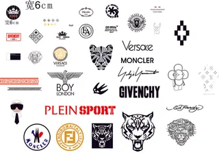 男装牛仔裤皮牌设计CDR矢量图图片