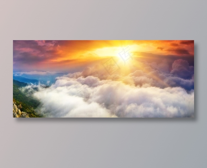 唯美天空云层美景